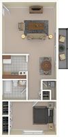 One Bedroom - Income Restricted